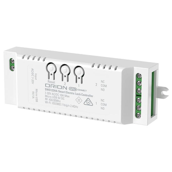 Orion Smart Grid Connect Access Control 2-Channel Electric Lock Controller